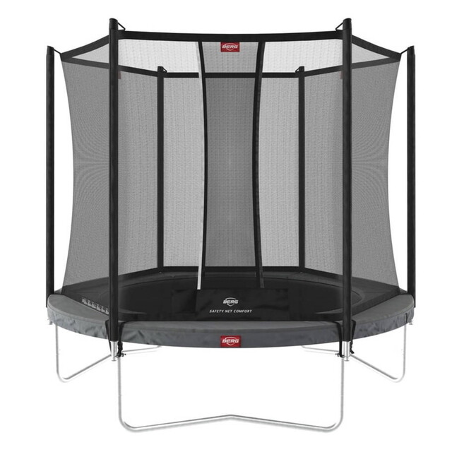 Product image 1 of BERG Trampoline Favorit Regular Grijs - Ø 270 cm Safety Net Comfort