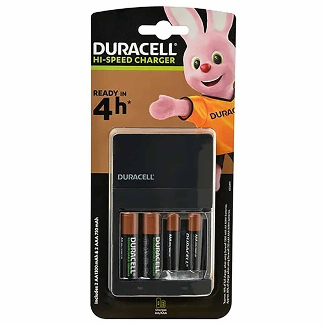 Product image 1 of Duracell CEF14 batterij-oplader Huishoudelijke batterij AC