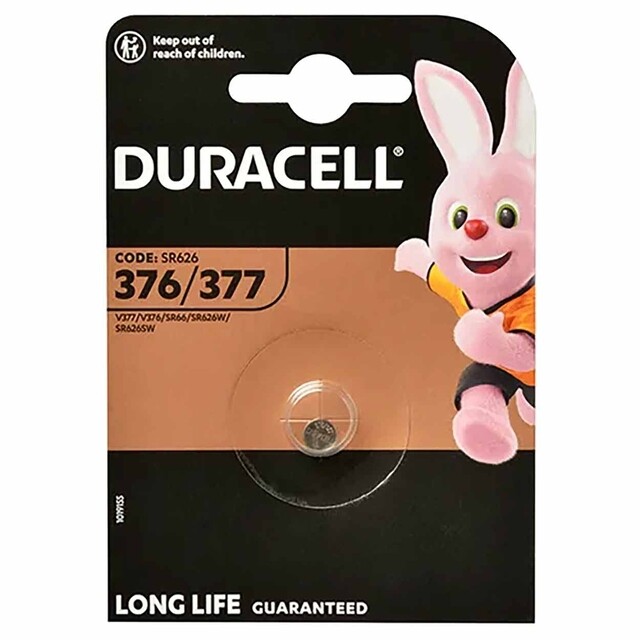 Product image 1 of Duracell Silver Oxide 1 x 377 1,5V