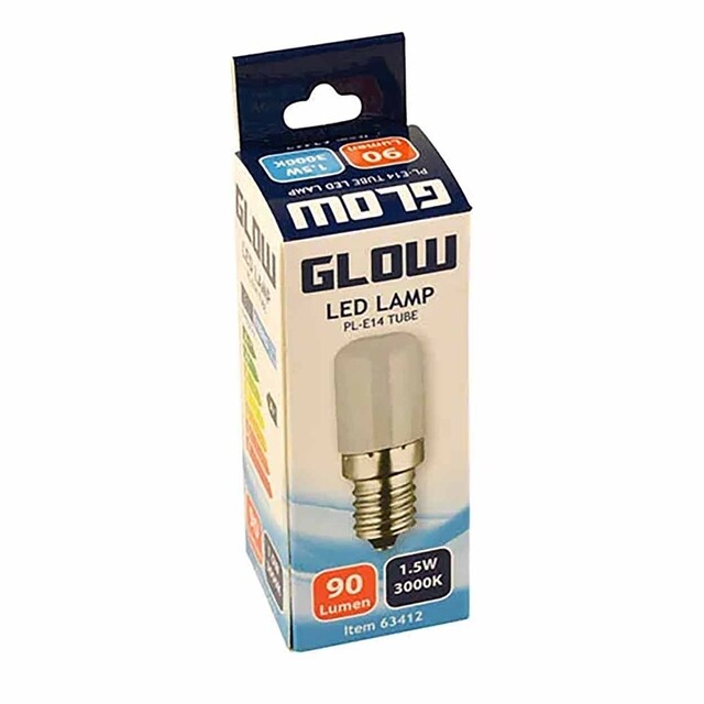 Product image 1 of LED buislamp 1,5W-E14 3000K 95lumen