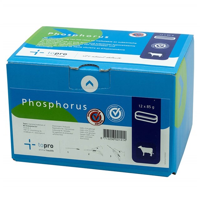 Product image 1 of Topro Phosphorus Bolus 12 x 90 Gram