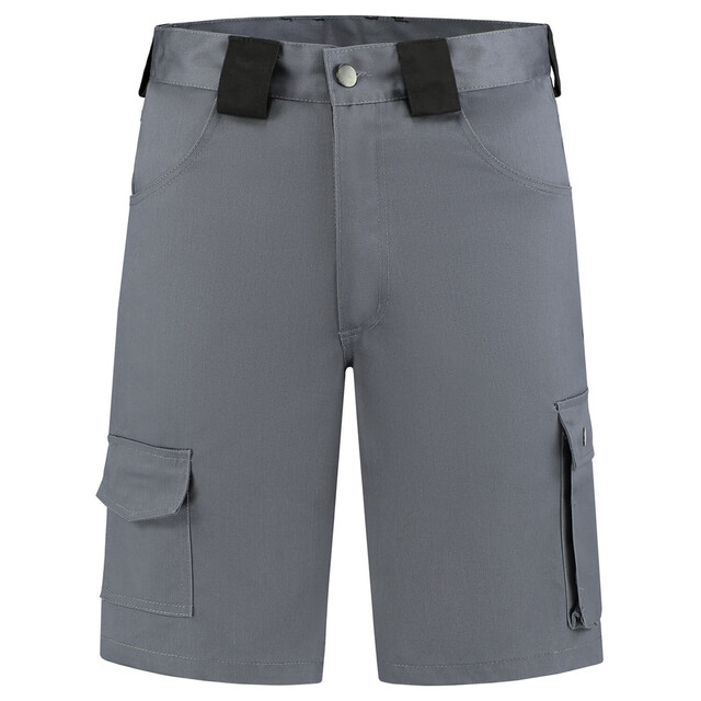 Product image 1 of De Boer Korte Broek Grijs-Zwart Maat 52