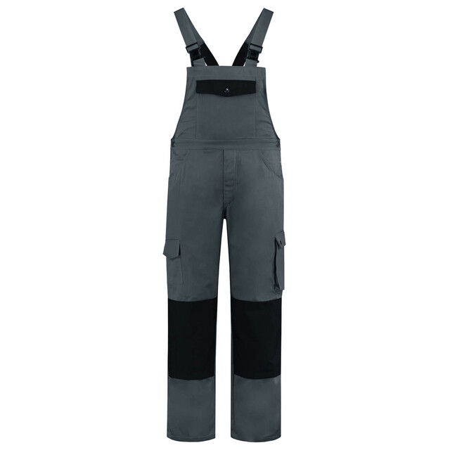 Product image 1 of De Boer Amerikaanse Overall Katoen/Polyester Grijs-Zwart Maat 54