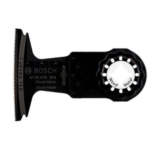 Product image 1 of Bosch Starlock AII 65 APB BIM, Wood+Metal, Curved-Tec 65 x 40 5x