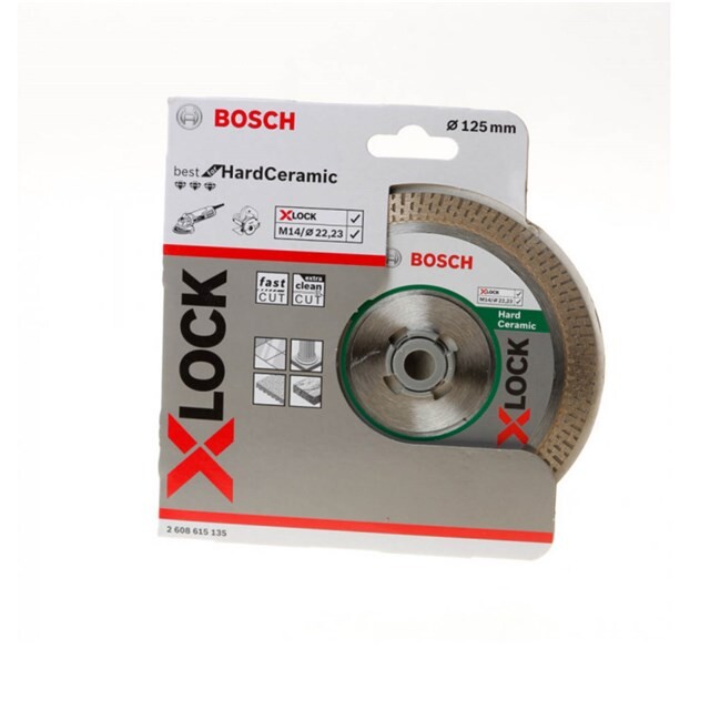 Product image 1 of Bosch X-LOCK Diamantschijf Best For Ceramic - 125 x 22,23 x 1,6 x 10 mm