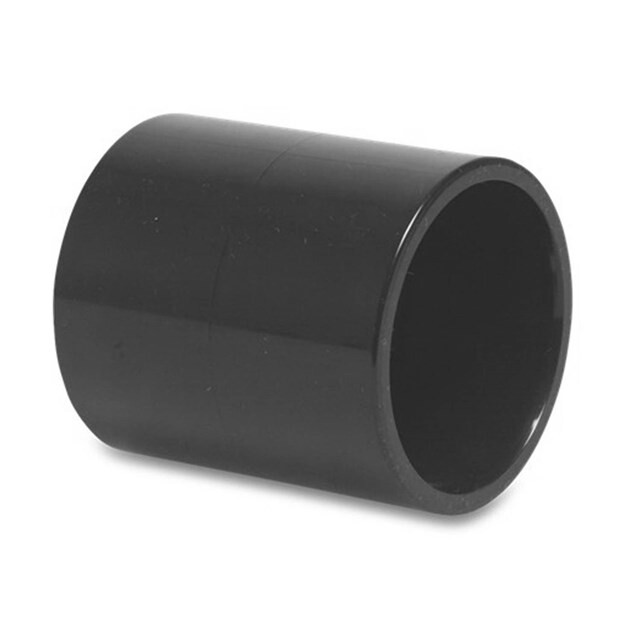 Product image 1 of Sok PVC-U 50 mm lijmmof 16bar zwart