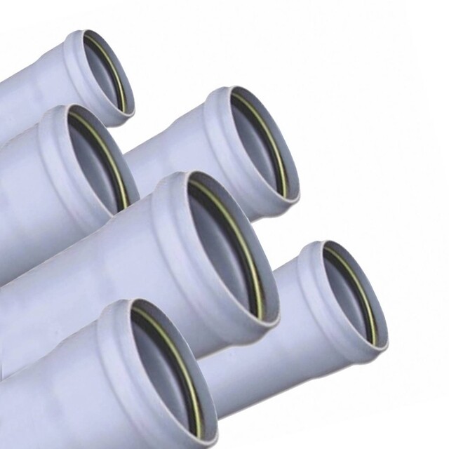 Product image 1 of Afvoerbuis PVC-U 125 x 3,7 mm SN8 KOMO