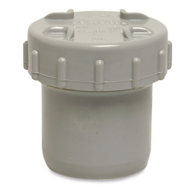 Product image 1 of PVC-U Schroefeindkap - 40/50 mm, lange spie