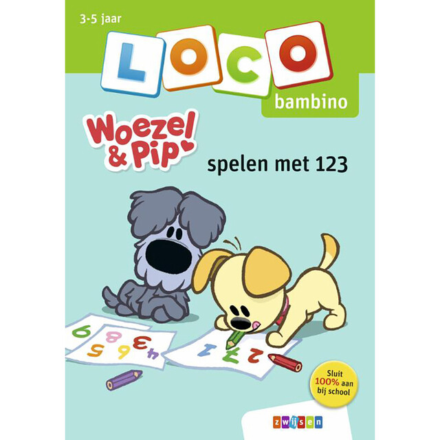 Product image 1 of Loco Bambino Woezel & Pip spelen met 123