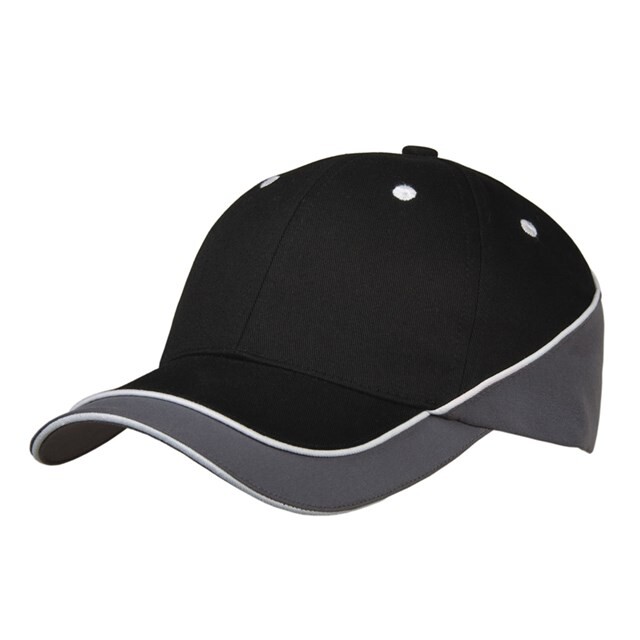 Product image 1 of Cap Luxe Sports Zwart/Antraciet Maat 58