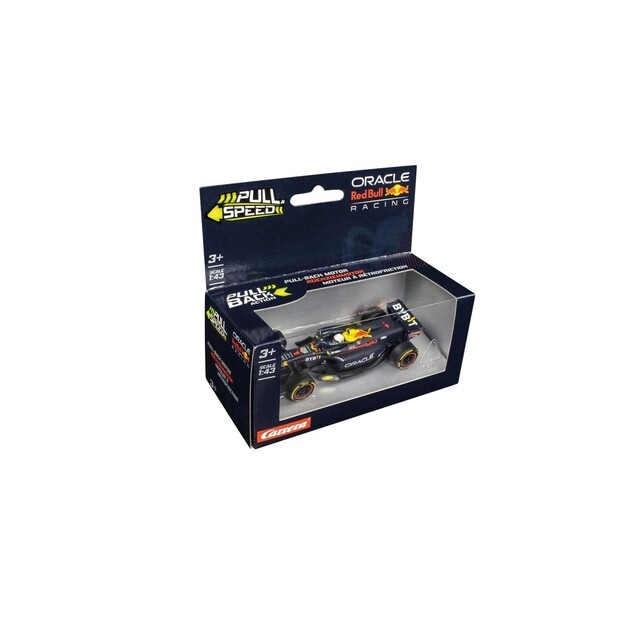 Product image 1 of Carrera Pullback Autootje - P&S "Red Bull Racing RB18 Verstappen, No.1"