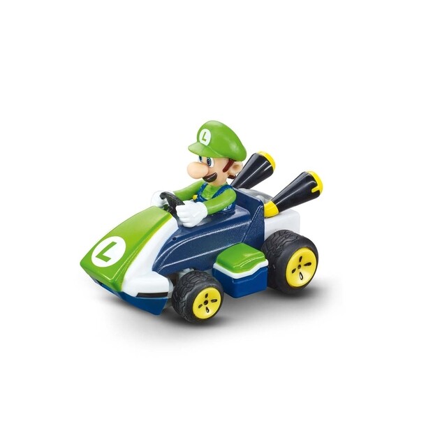 Product image 1 of Carrera 2,4GHz Mario Kart Mini RC, Luigi (Paperbox)