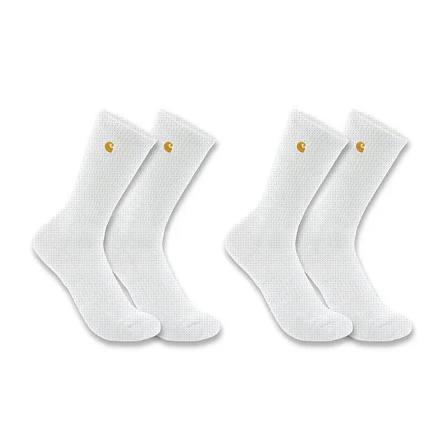 Product image 1 of Carhartt Force Midweight Crew Sock 2 Pack Wit XL