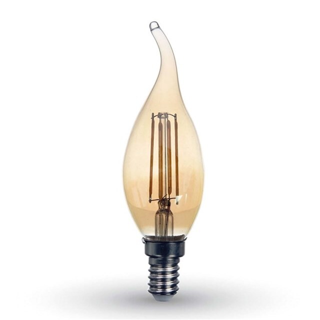 Product image 1 of V-TAC1948 Filament Candle 4-Watt 4-Watt, E-14