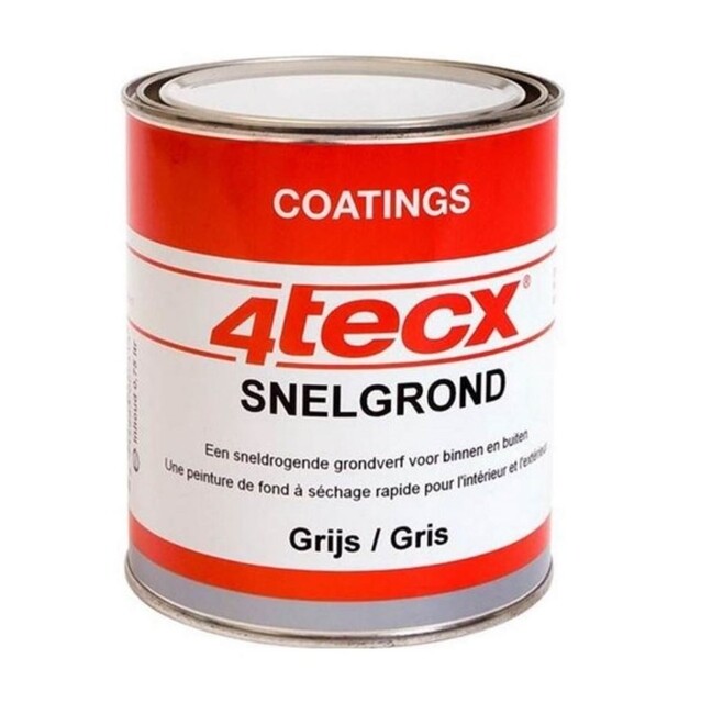 Product image 1 of Grondverf Sneldrogend Grijs - 0,75 liter