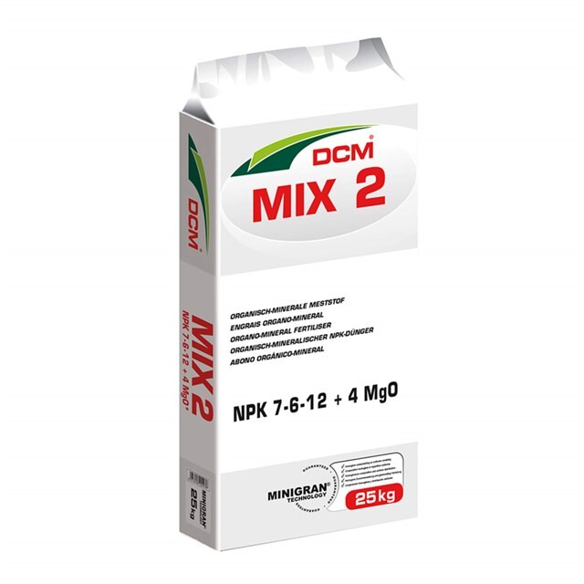 Product image 1 of DCM MIX 2 NPK 7-6-12 + 4 MgO 25 kg