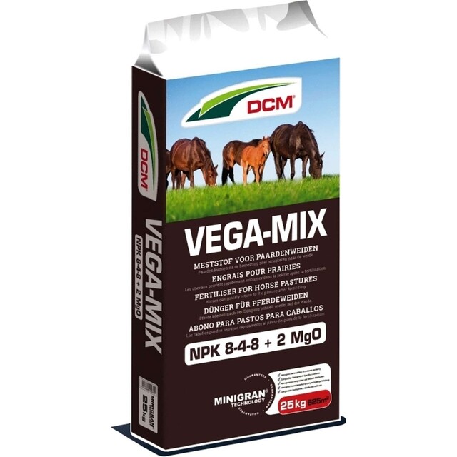 Product image 1 of DCM VEGA-MIX meststof paardenweide 25kg 8-4-8 + 2 MgO