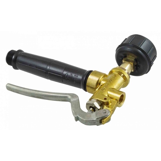 Product image 1 of Birchmeier Revolverafsluiter Messing G1/2" + Manometer