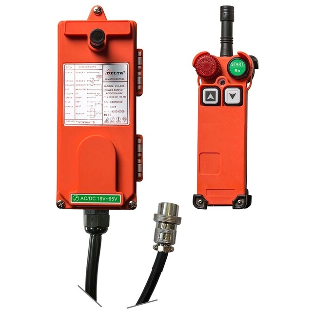 Product image 1 of DELTACONTROL Radiografische Afstandsbediening DEH, Dubbele snelheid - Twee knoppen