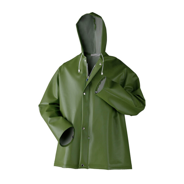 Product image 1 of Dolfing Regenjack P1 Groen Maat XL