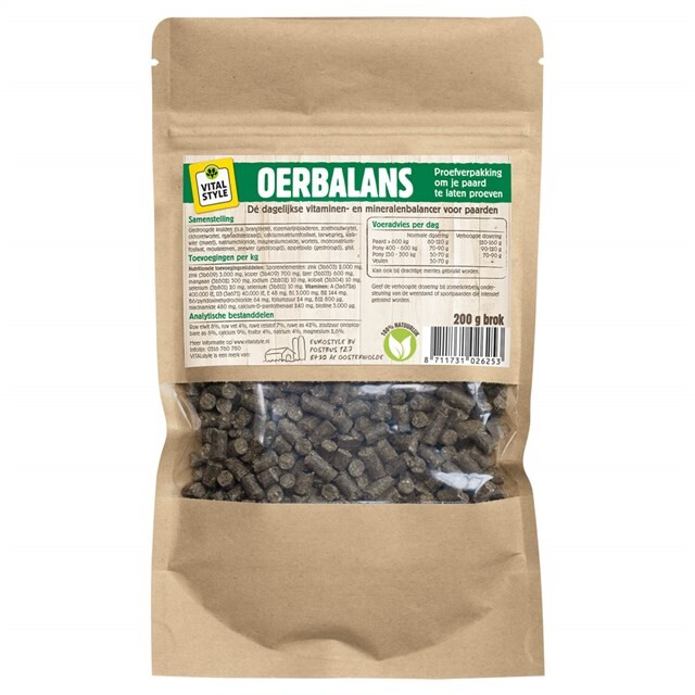 Product image 1 of VITALstyle OerBalans Brok Proefzakje 200 Gram