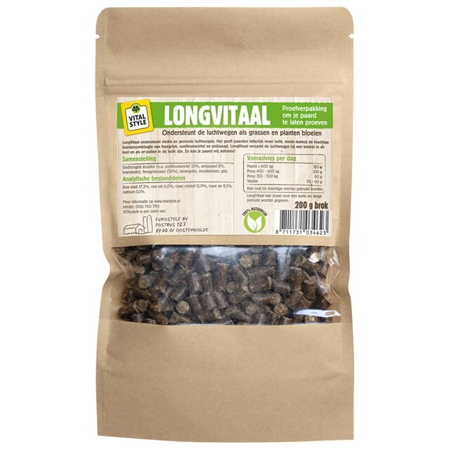 Product image 1 of VITALstyle LongVitaal Proefzakje 200 Gram