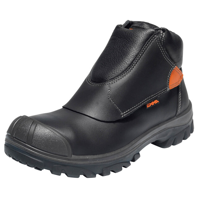 Product image 1 of Emma Las Werkschoenen Vulcanus D S3 Zwart Maat 38