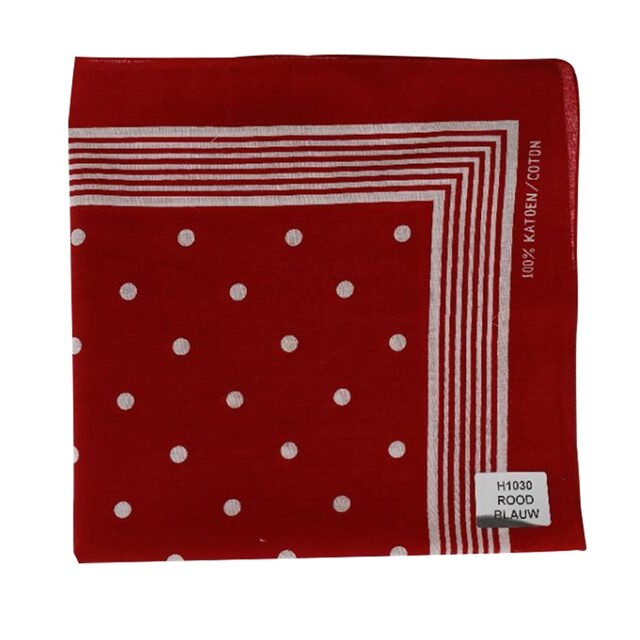 Product image 1 of Boerenzakdoek Rood 50 x 50