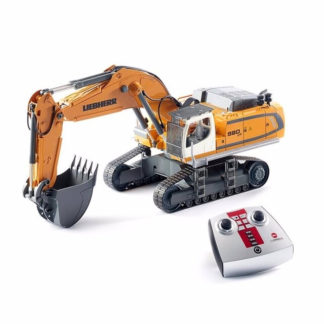 Product image 1 of Siku Control 6740 - Liebherr R980 SME Rupsgraafmachine 1:32