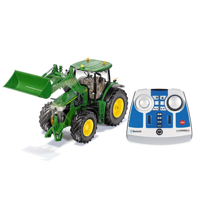 Product image 1 of Siku Control 6795 - John Deere 7310R met Voorlader en Bluetooth Module