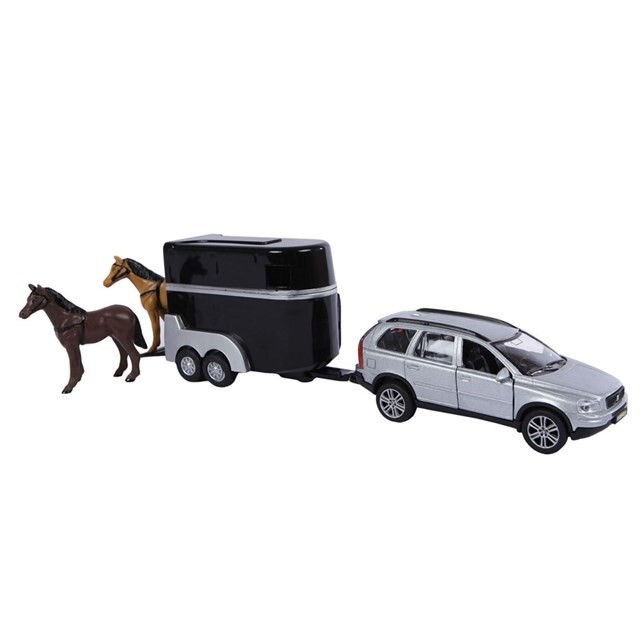 Product image 1 of Kids Globe Volvo XC90 met Paardentrailer