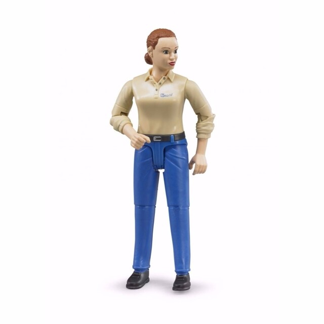 Product image 1 of Bruder 60408 - Vrouw met Jeans 1:16