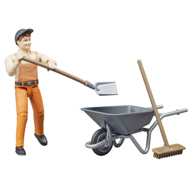 Product image 1 of Bruder 62130 - Gemeentewerker 1:16