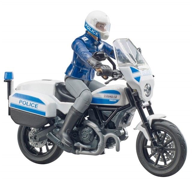 Product image 1 of Bruder 627317 - Scrambler Ducati Politiemotor 1:16