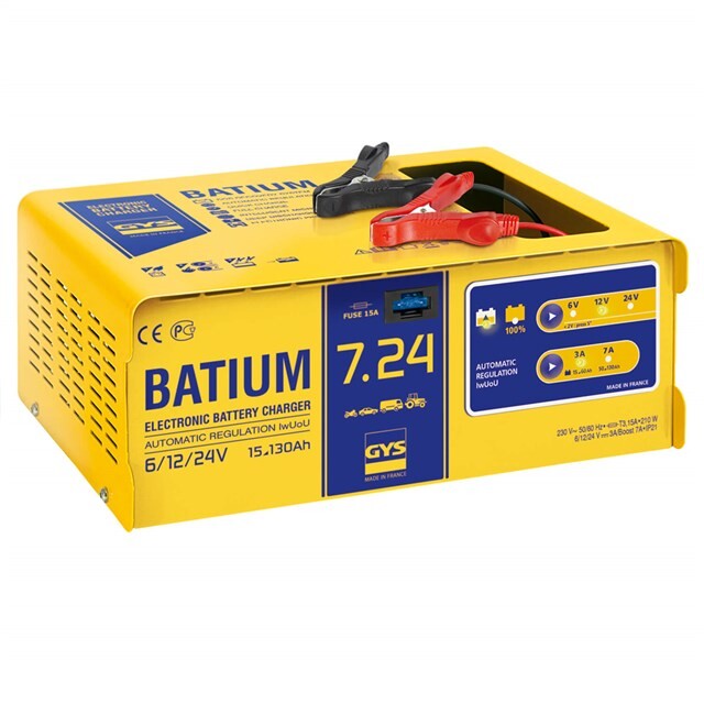 Product image 1 of GYS Automatische Acculader Batium 7-24