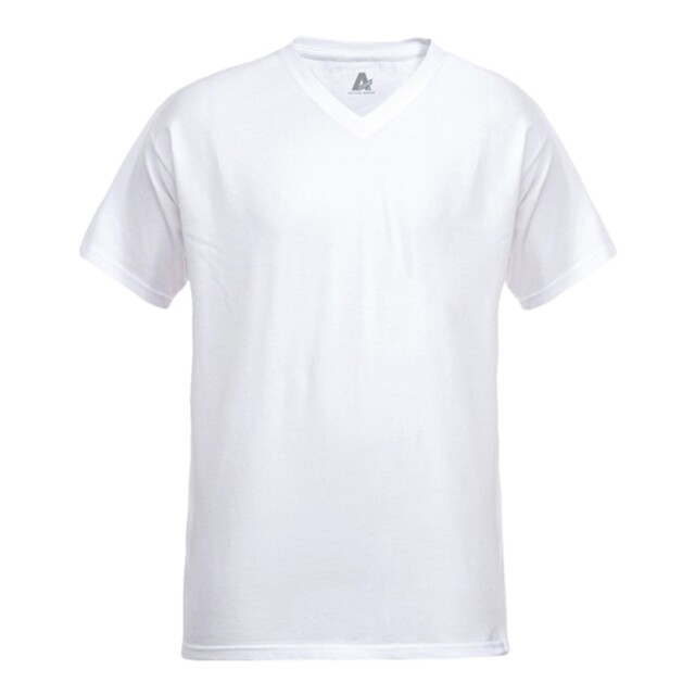 Product image 1 of Acode T-shirt Basecamp 100241 150gr V-Hals Wit Maat XL