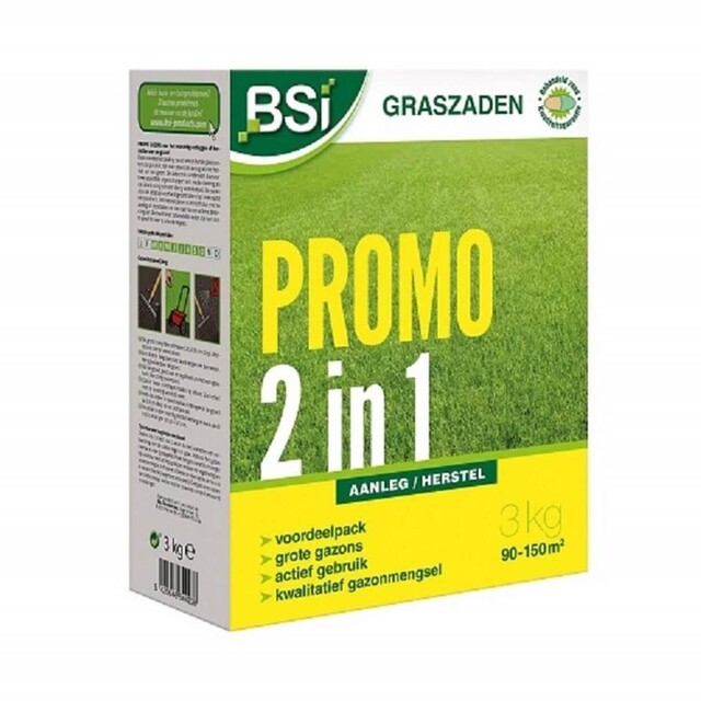 Product image 1 of BSI Graszaad Promo 2 in 1 Gazon - 3 Kg