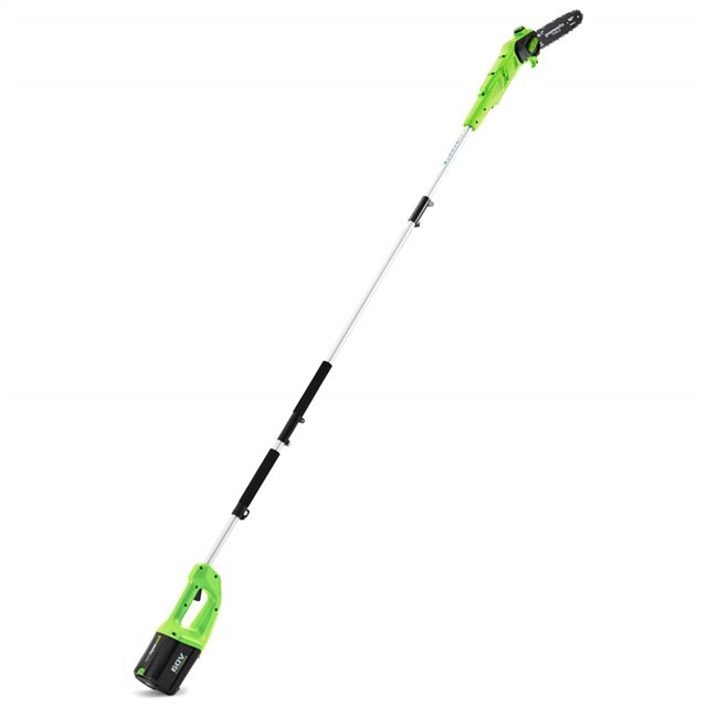 Product image 1 of Greenworks GD60PS 60 V Accu Hoogsnoeier 25 cm - Zonder Accu en Lader