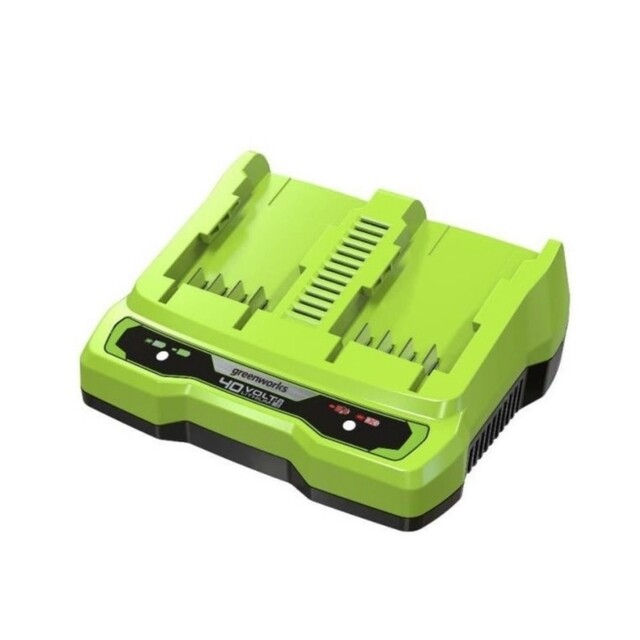 Product image 1 of Greenworks 40V 2A universele duolader