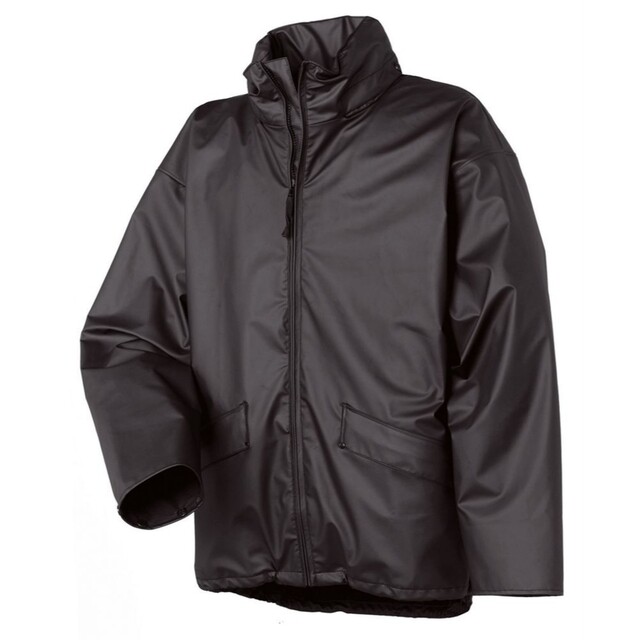 Product image 1 of Helly Hansen Regenjas Voss PU Gecoat Zwart Maat L                    