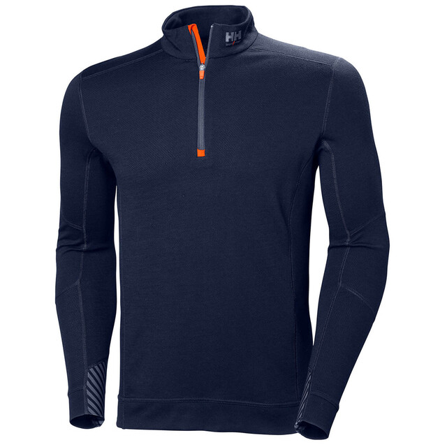 Product image 1 of Helly Hansen Thermoshirt Lifa Merino Half Zip Navy Maat L