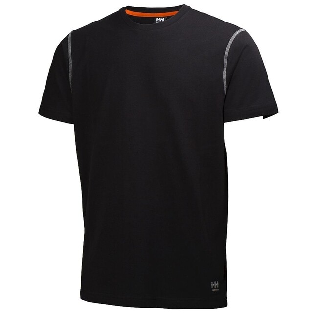 Product image 1 of Helly Hansen T-Shirt Oxford Classic 79024 200gr Zwart Maat L