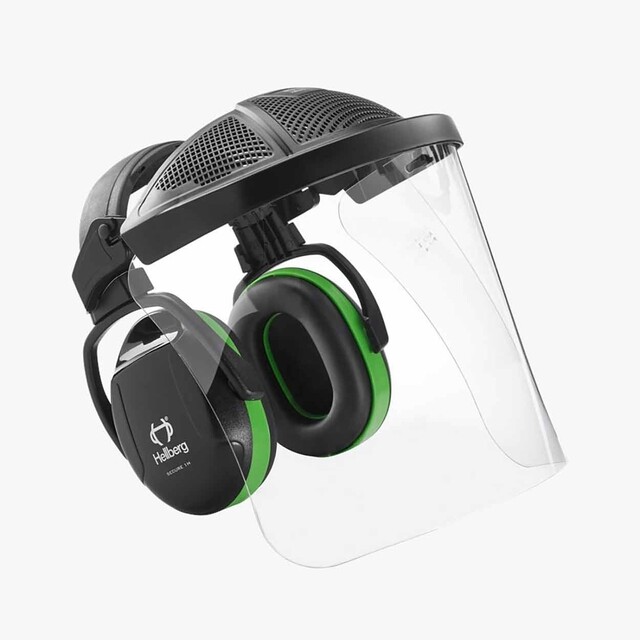 Product image 1 of Hellberg combi vizier PC & Secure 1 groen hoofdband