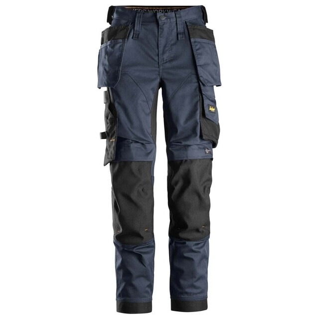 Product image 1 of Snickers Allroundwork Dames Stretchbroek Met Holsterzakken - Blauw