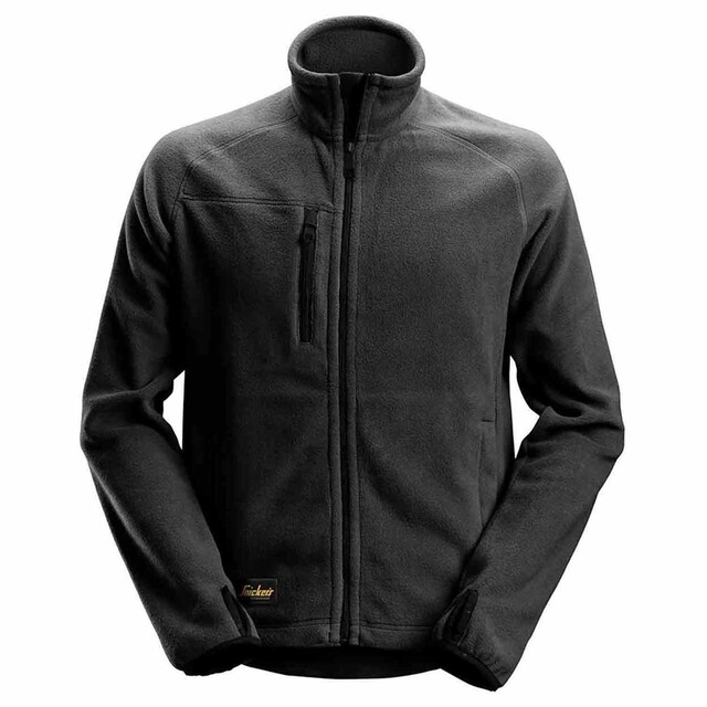 Product image 1 of Snickers Fleece Jack 8022 Zwart (0400) Maat XXL