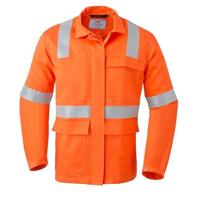 Product image 1 of HAVEP 5safety Korte Jas/Vest 3256 Oranje Maat 46