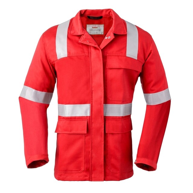 Product image 1 of HAVEP 5safety Korte Jas/Vest 3256 Rood Maat 46