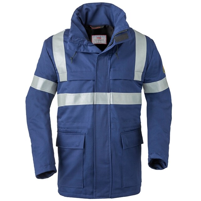 Product image 1 of HAVEP 5safety Parka Jas 40070 Marineblauw Maat L                    