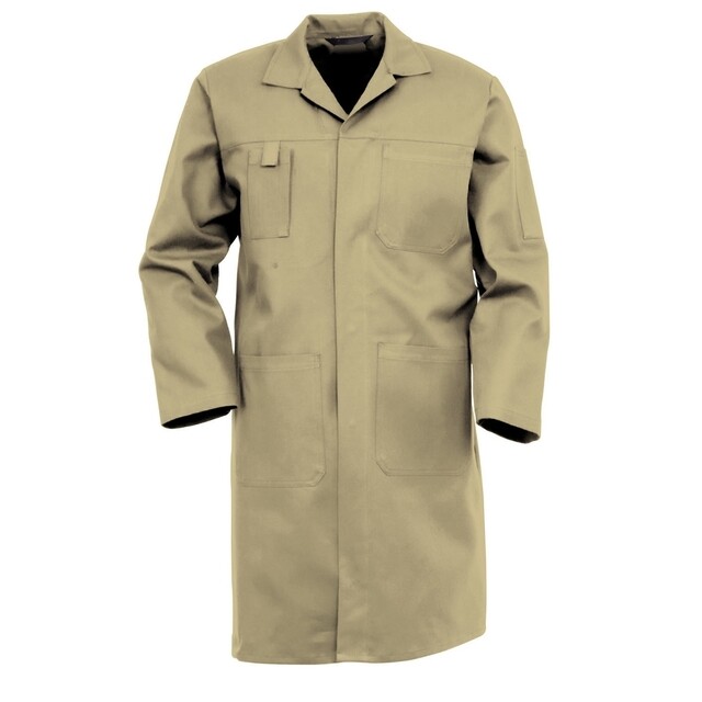 Product image 1 of HAVEP Basic Lange Jas/Stofjas Kaki Maat 54