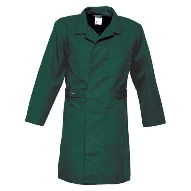 Product image 1 of HAVEP Basic Lange Jas/Stofjas Flessengroen Maat 56